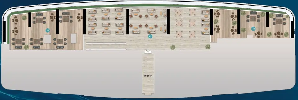 Sky Deck level plan